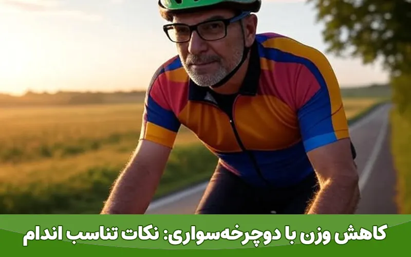 کاهش وزن با دوچرخه‌سواری: نکات تناسب اندام