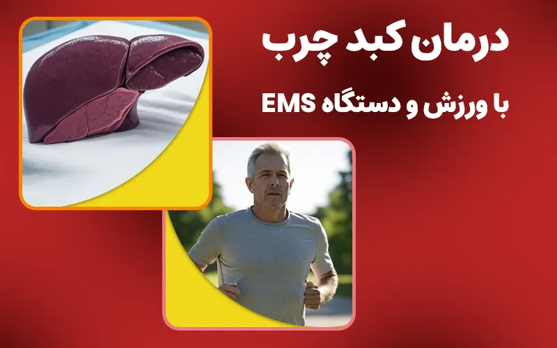 درمان کبد چرب با ورزش و دستگاه EMS